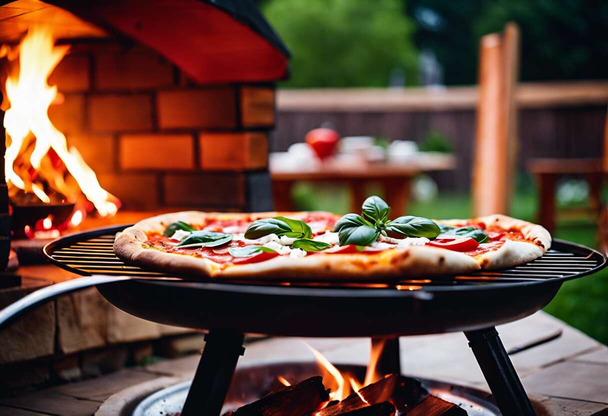 Faire cuire des pizzas au brasero : le top du convivial !
