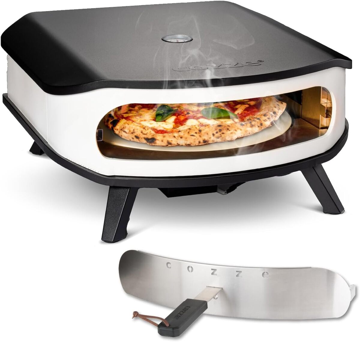 Test Four à Pizza Gaz Cozze : cuisson Expert, ø42.5 cm