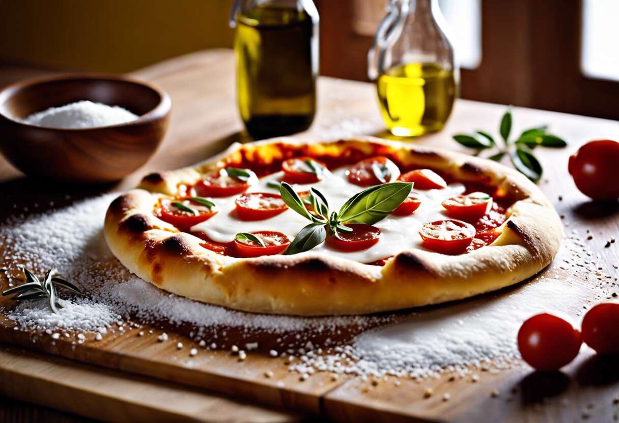 Pâte à pizza : l'art du pétrissage