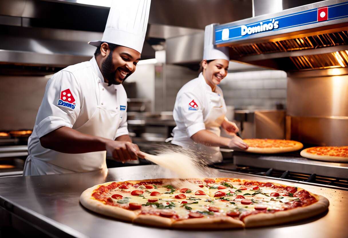 Les ingrédients du succès : innovation et savoir-faire chez domino's pizza