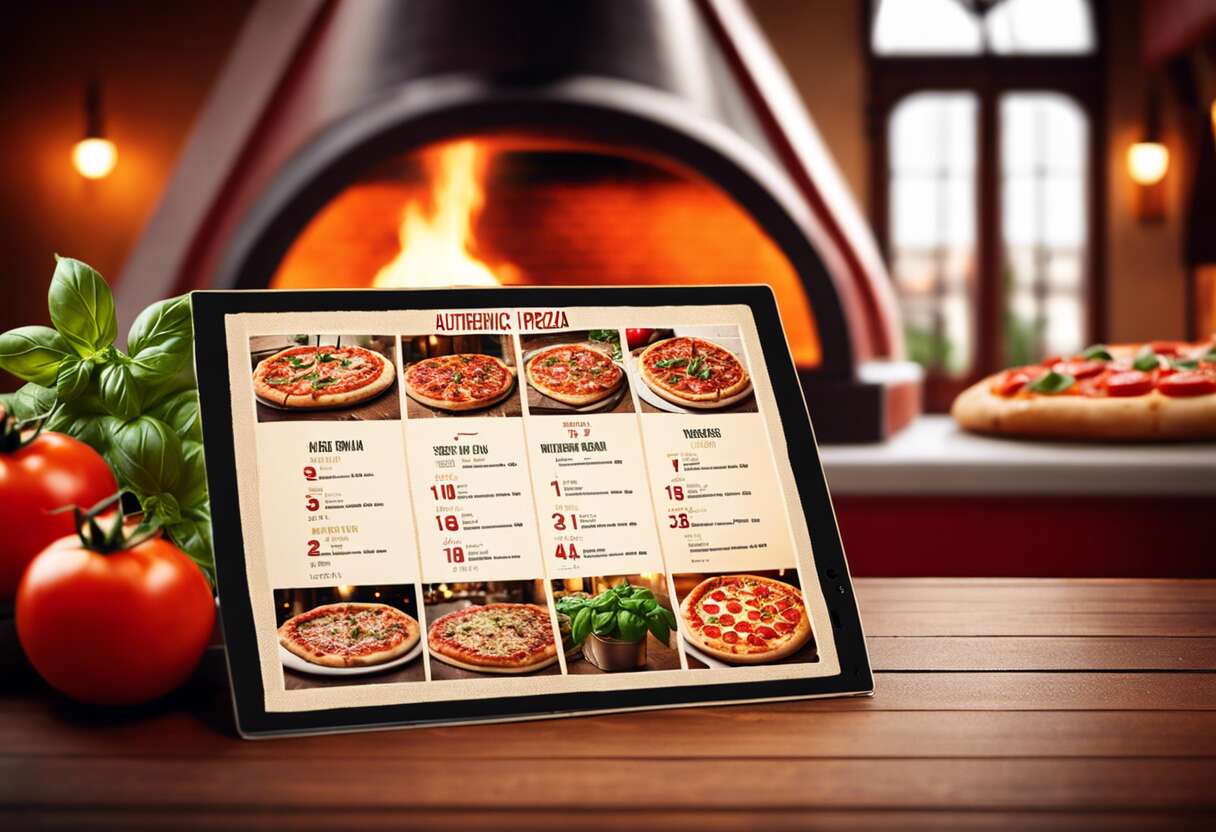Créer la carte de votre pizzeria en 5 étapes