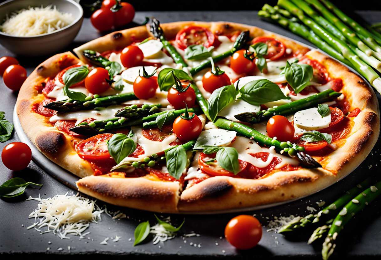 Recette Pizza Primavera : saveurs et Fraîcheur du Printemps !