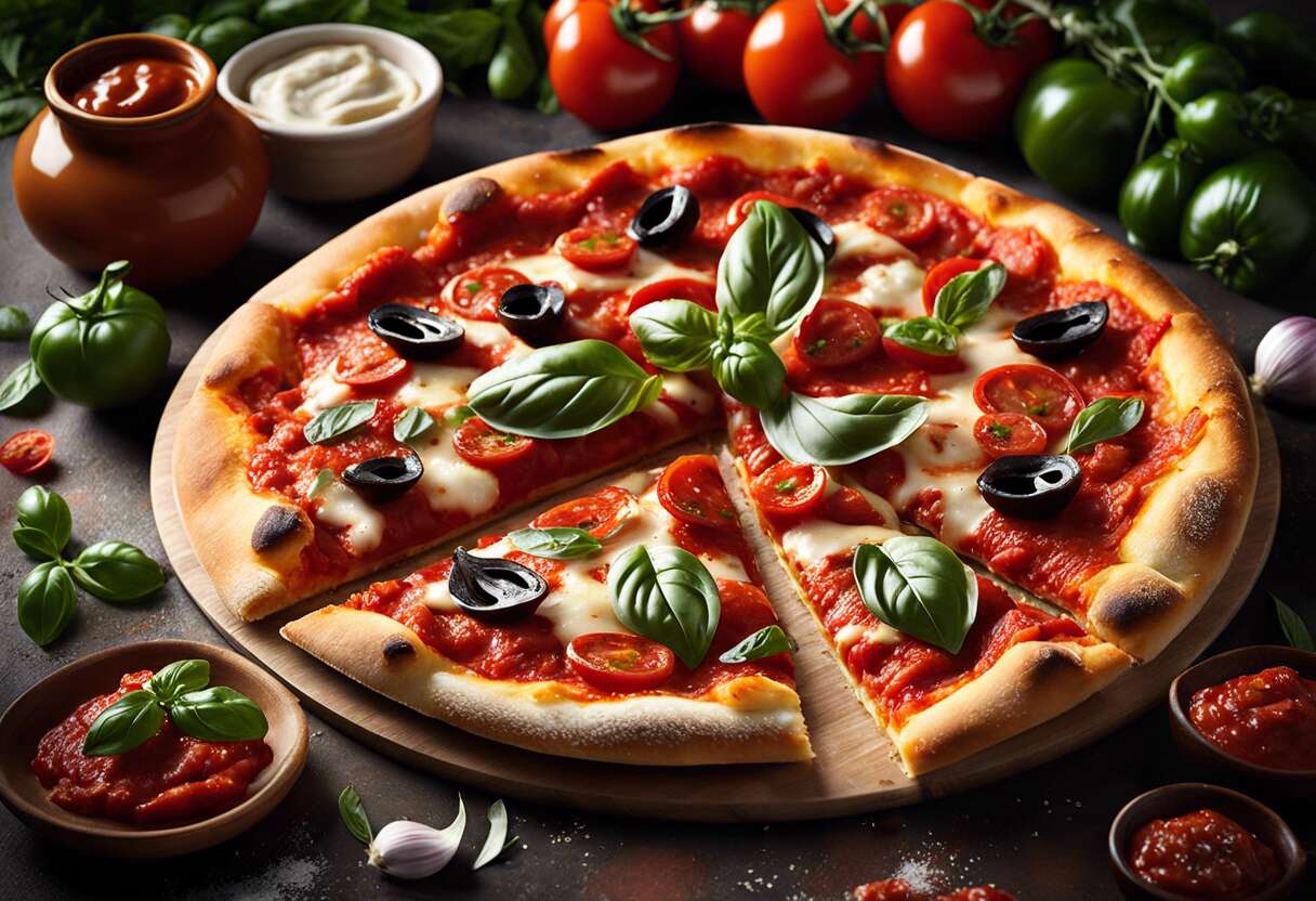 Recette de Pizza Marinara Traditionnelle : saveurs d'Italie à la Maison