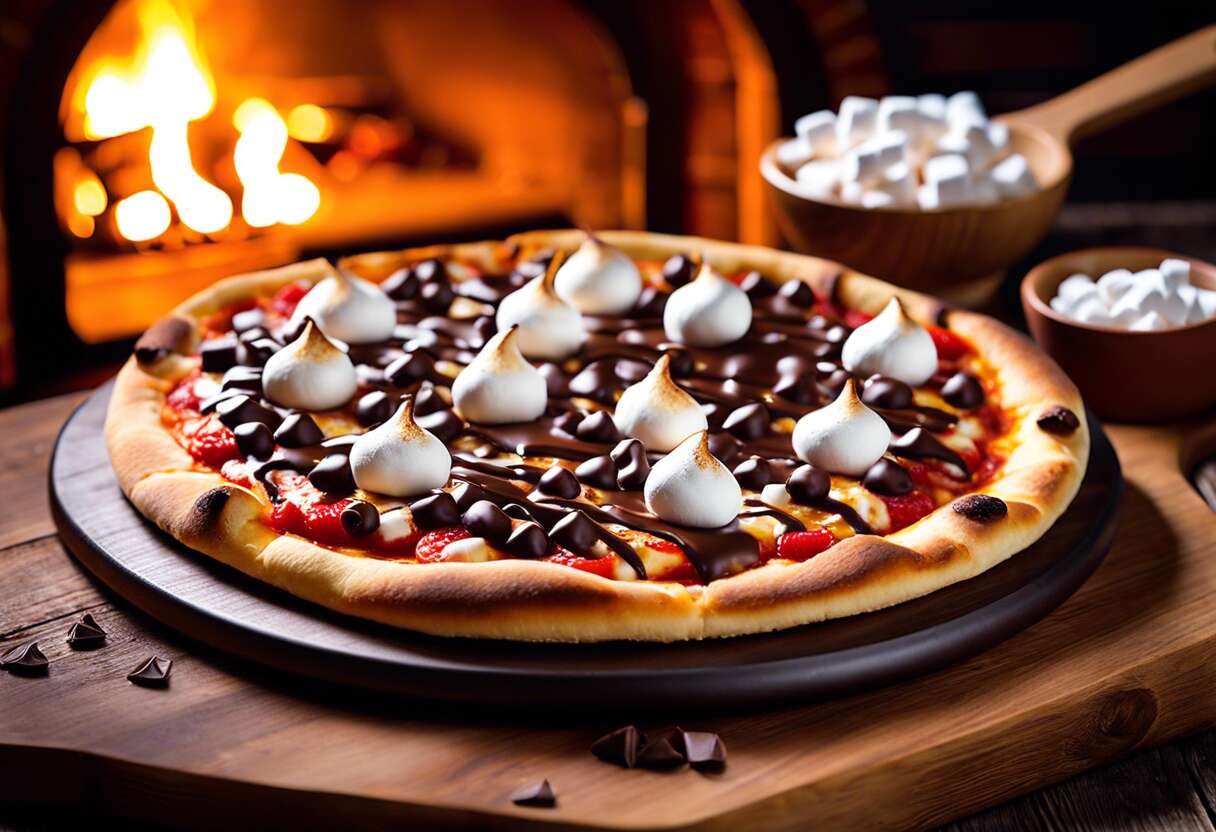 Gourmandises au four à pizza : recettes sucrées insolites Gourmandises au four à pizza : recettes sucrées insolites