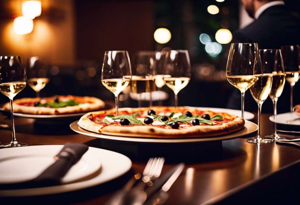 Un repas haut de gamme autour de la pizza pour un séminaire d'entreprise