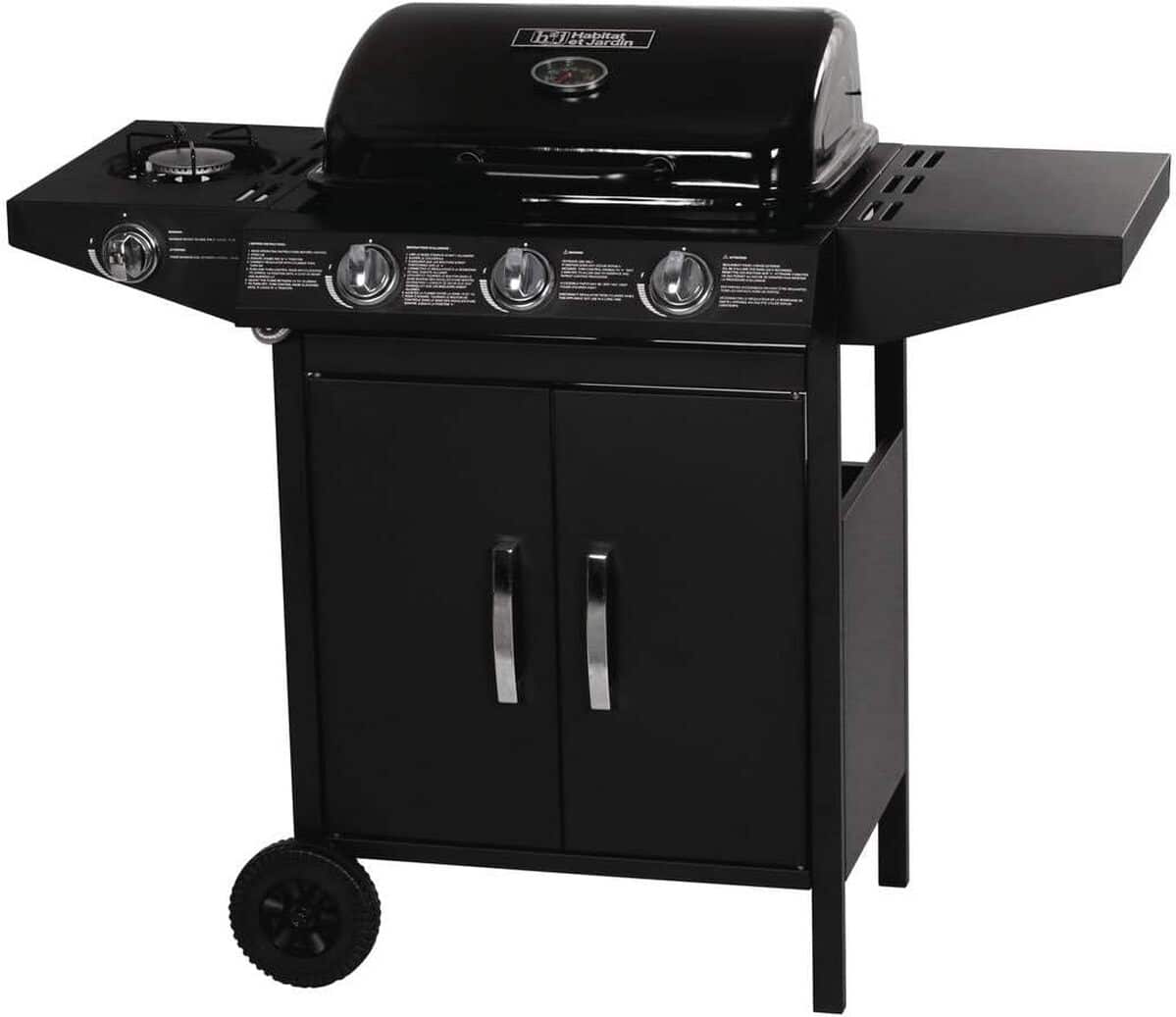 Test captivant : barbecue gaz Festa 4 brûleurs par Habitat et Jardin