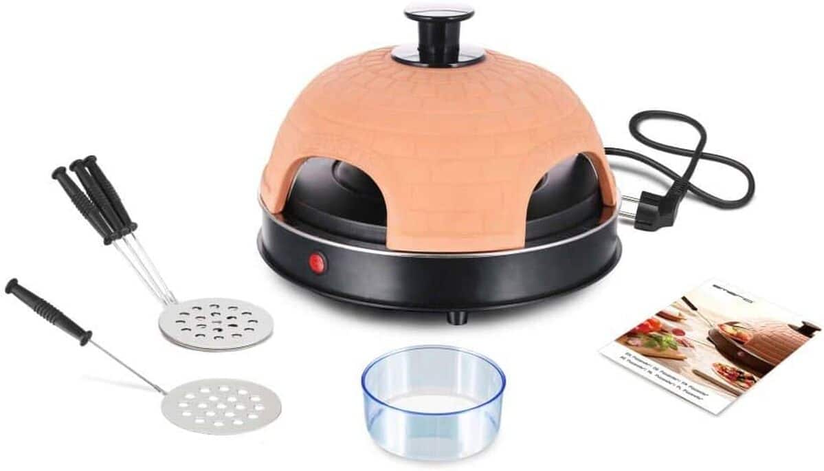 Test Emerio PO-115985 : four à pizza terre cuite – Convivialité familiale garantie