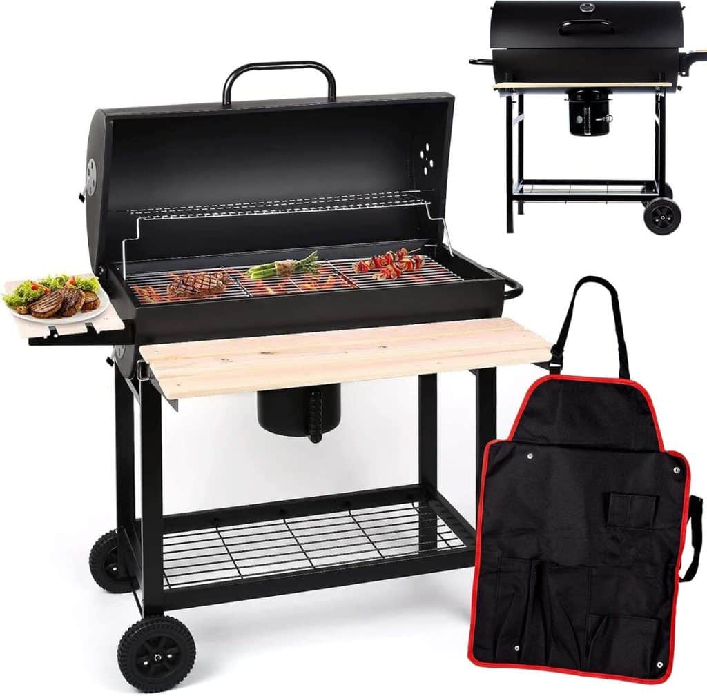 Test GrillMaster BigBend GM2020 : barbecue à charbon tout équipé