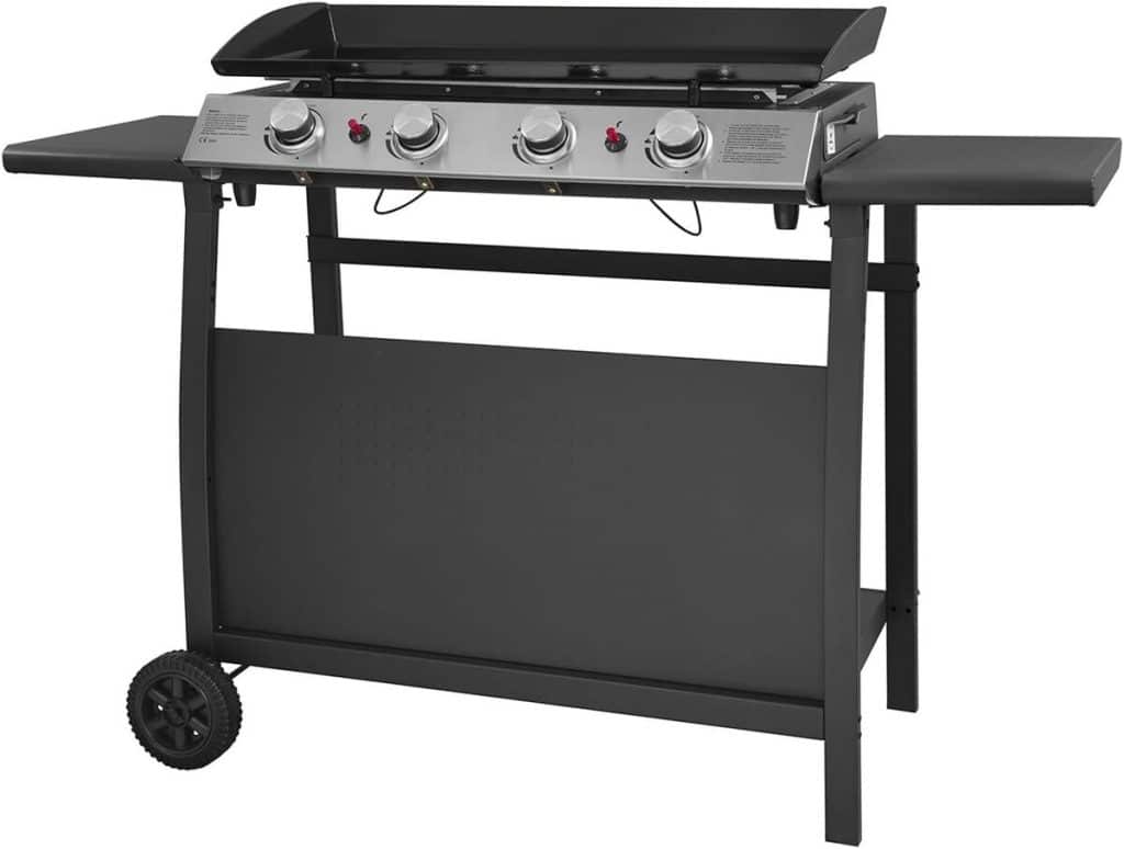 Test Happy Garden Valencia : la plancha au gaz 4 brûleurs qui a tout pour plaire !