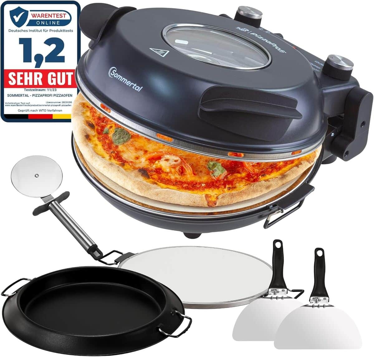 Test PizzaProfi Sommertal : un four électrique complet et performant