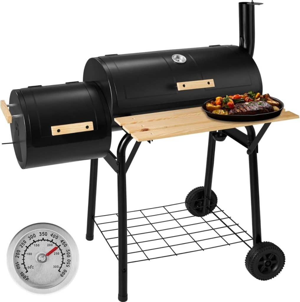 Test tectake® BBQ 3 en 1 : grill XL, smoker et Fumoir