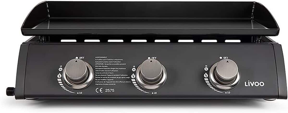 Test de la plancha gaz Livoo DOC277 : puissance et convivialité