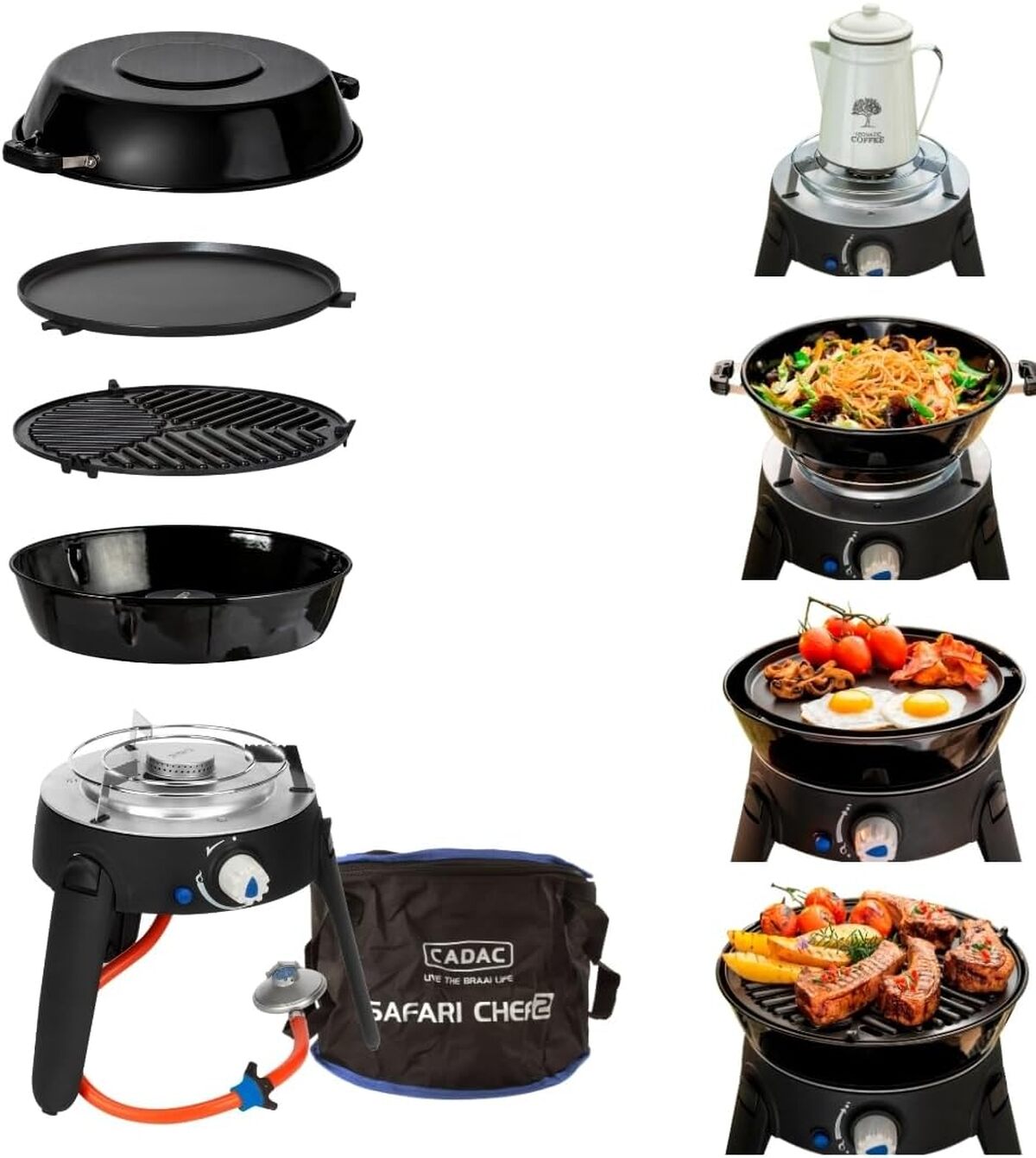 Test : le barbecue compact pour aventuriers avec le CADAC Safari Chef 30 LP