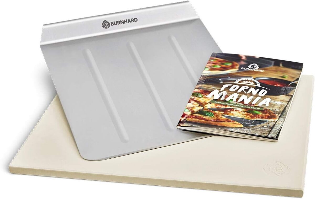 Test pierre à pizza rectangulaire en cordiérite : efficacité et polyvalence