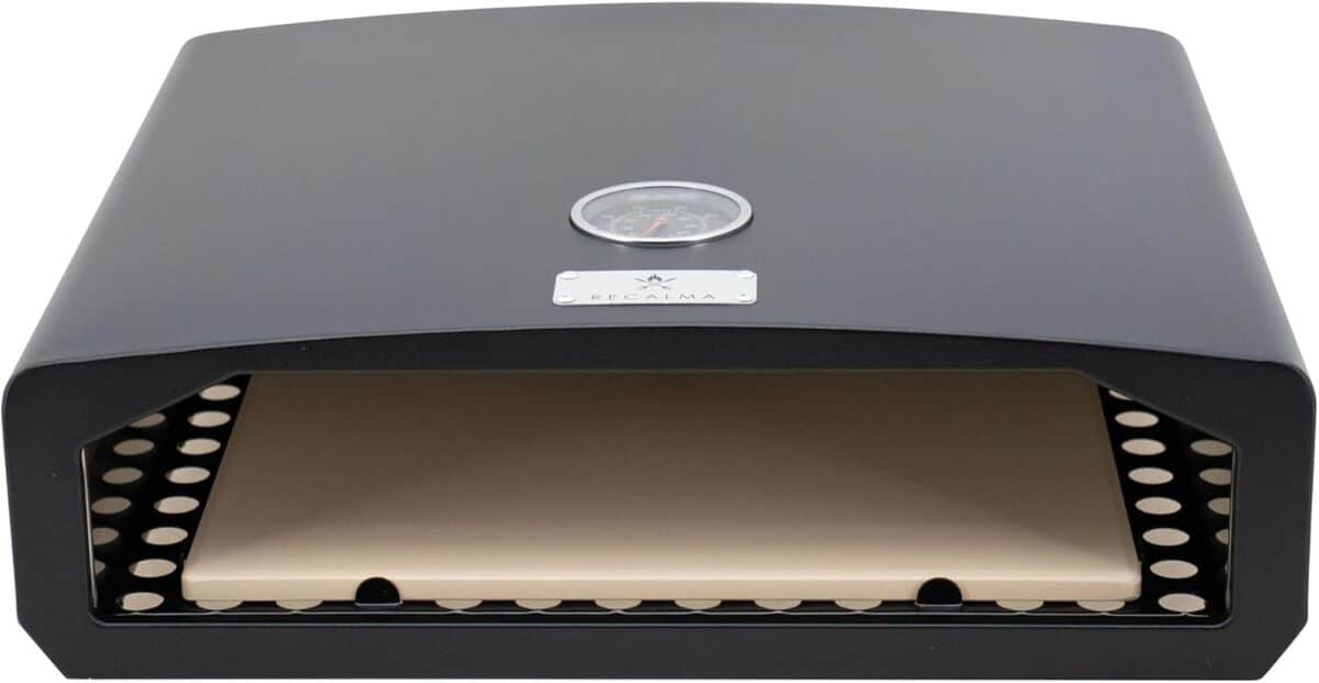 Test Recalma four à pizza en acier inoxydable pour barbecue