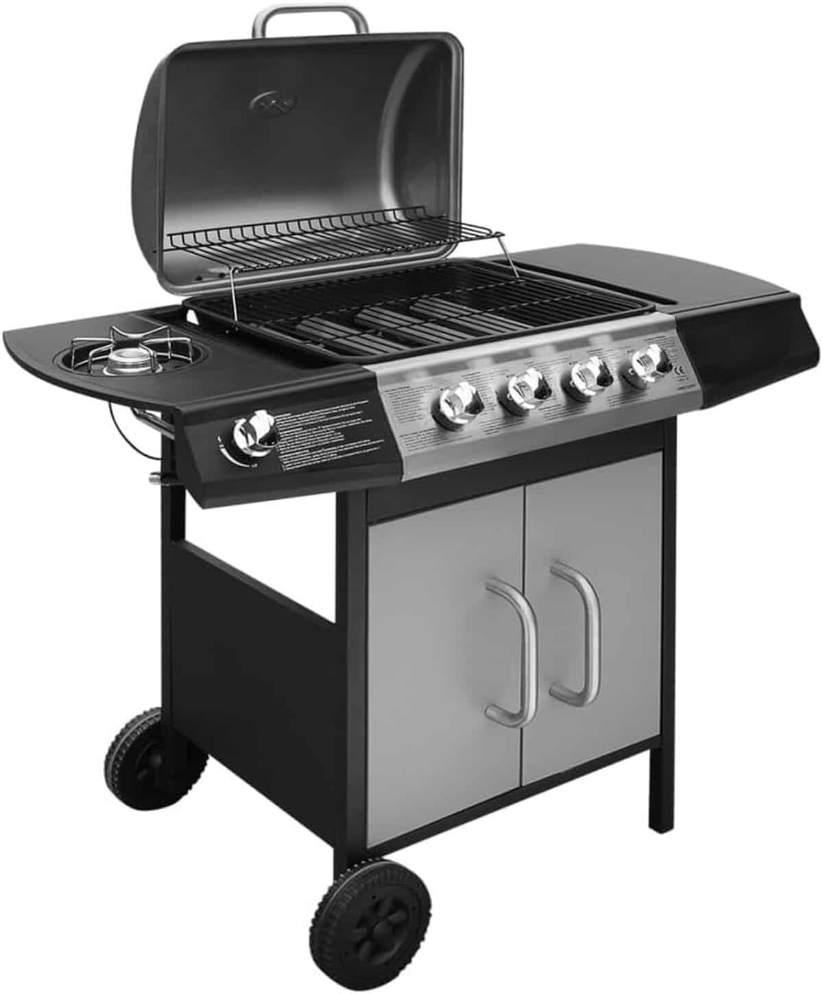 Test du barbecue à gaz vidaXL : un 4+1 au banc d'essai