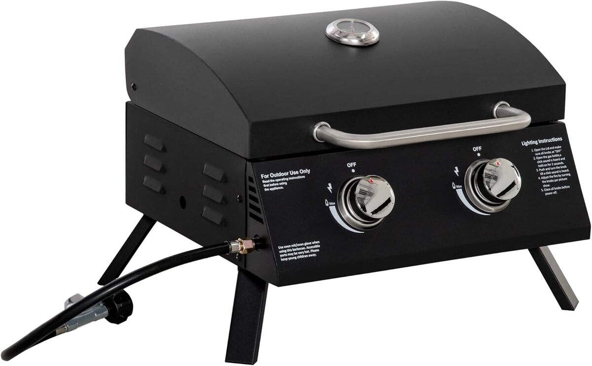 Test du barbecue gaz de table portatif : efficacité et design