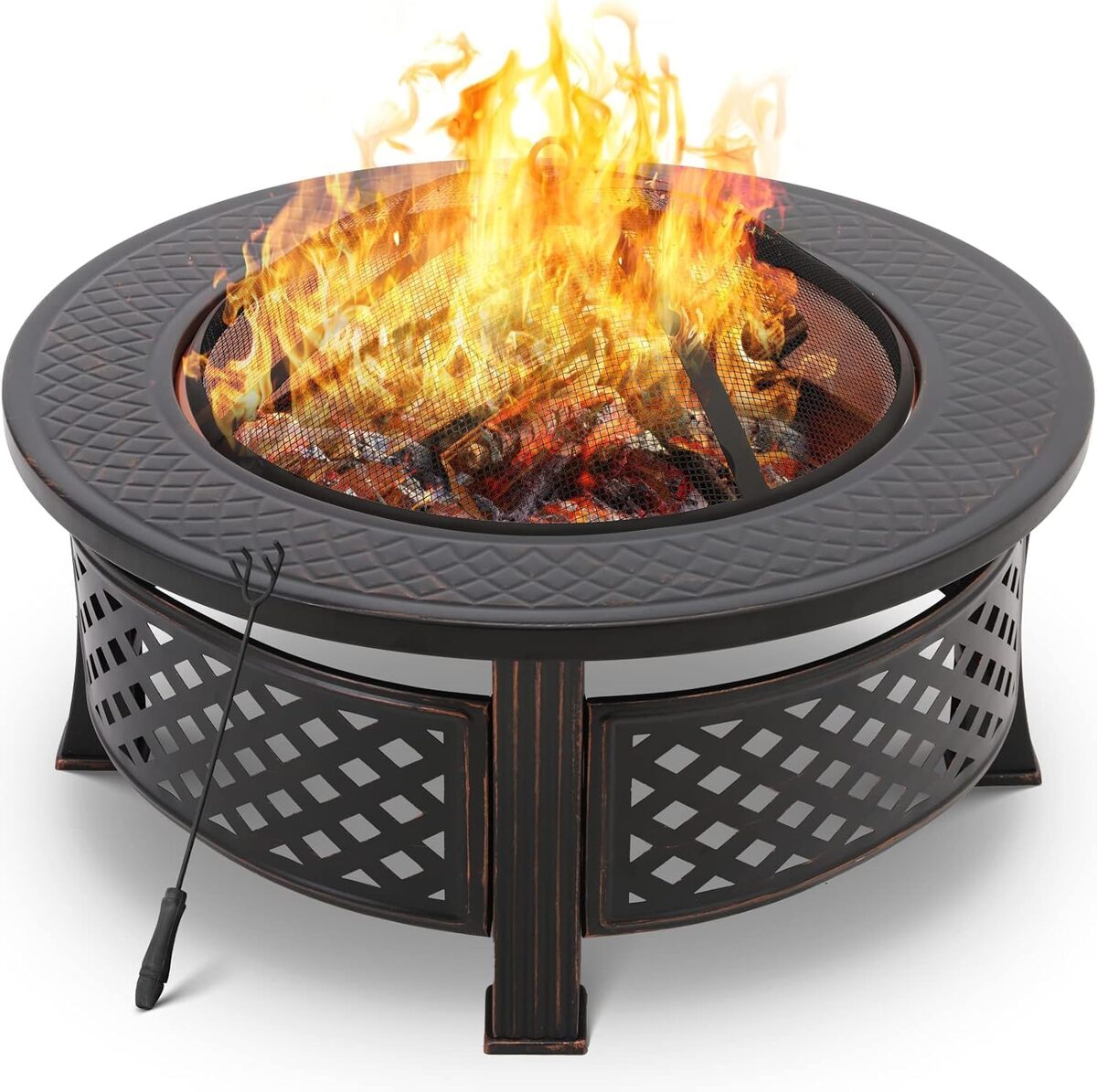 Test du braséro barbecue 3 en 1 de jardin : chaleur et saveurs garantis