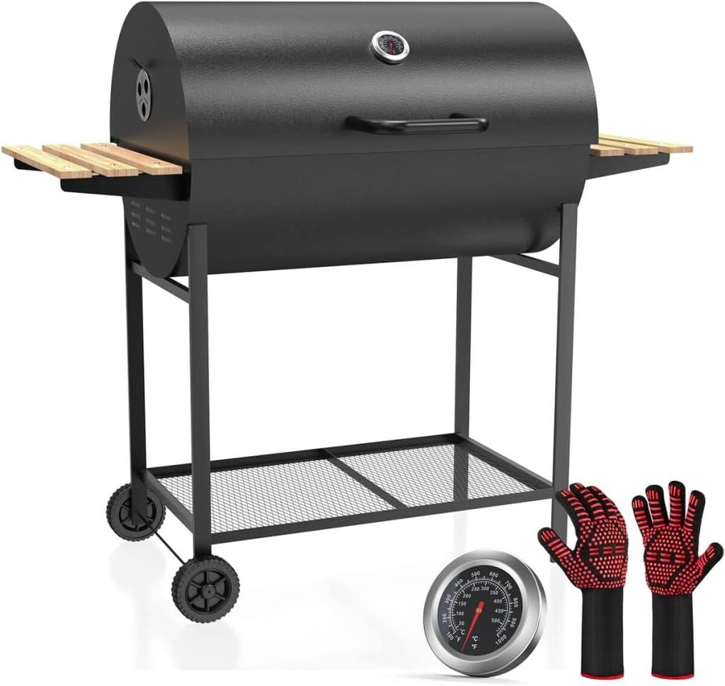 Test : chariot XXL pour barbecue avec accessoires