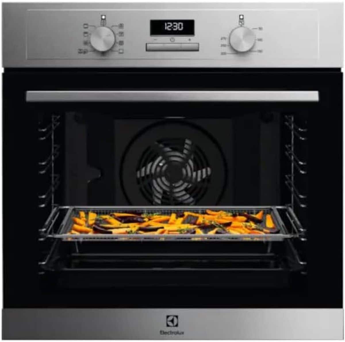 Test du four encastrable Electrolux Série 700 AirFry : polyvalence et style inoxydable