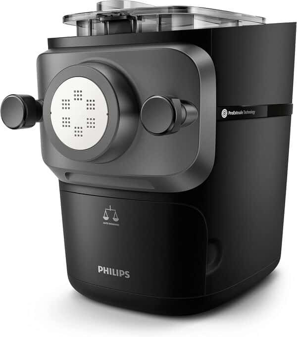 Philips Machine À Pâtes Series 7000 - Technologie ProExtrude, Pesée Automatique, Entièrement Automatique, 8 Disques De Mise En Forme, Noir (HR2665/93) & Ard'time - Séchoir à pâtes