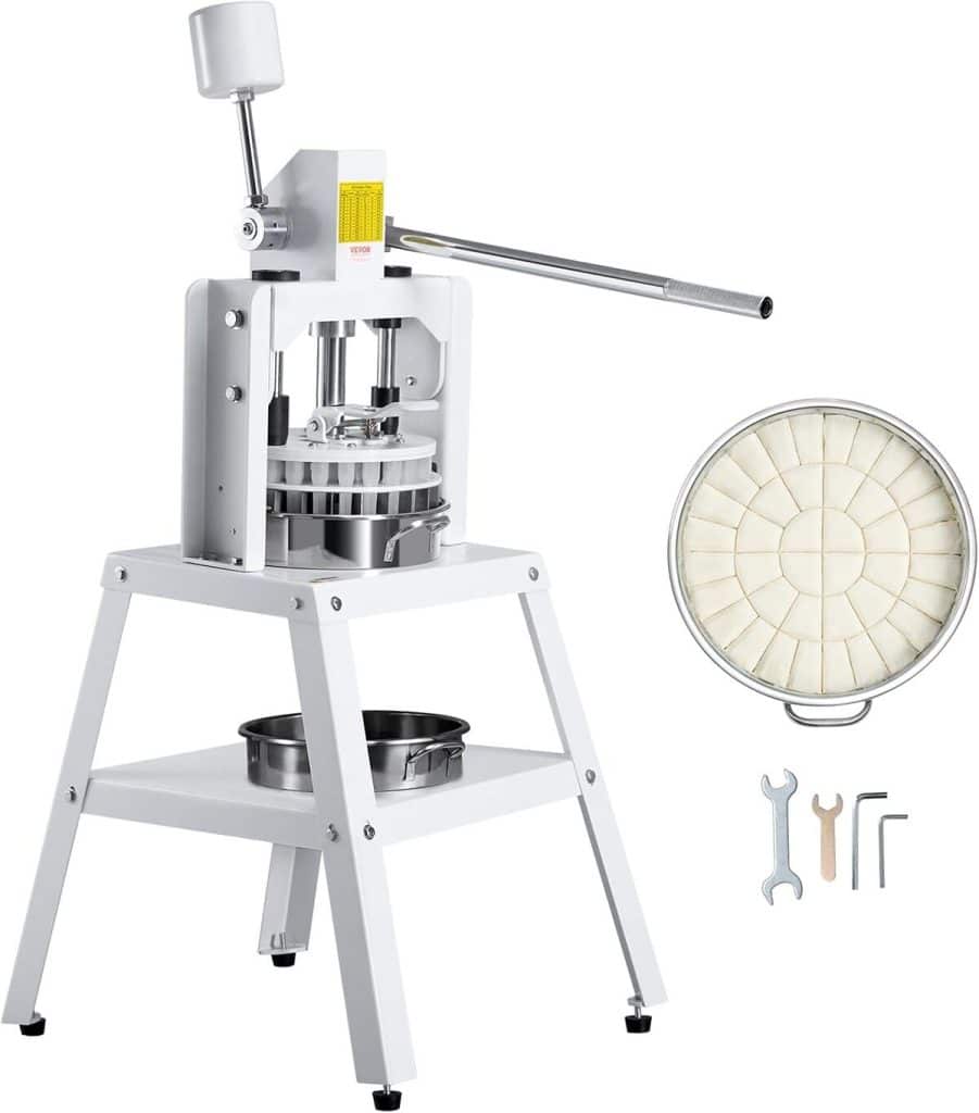 Test de la diviseuse de pâte manuelle VEVOR : efficacité en boulangerie