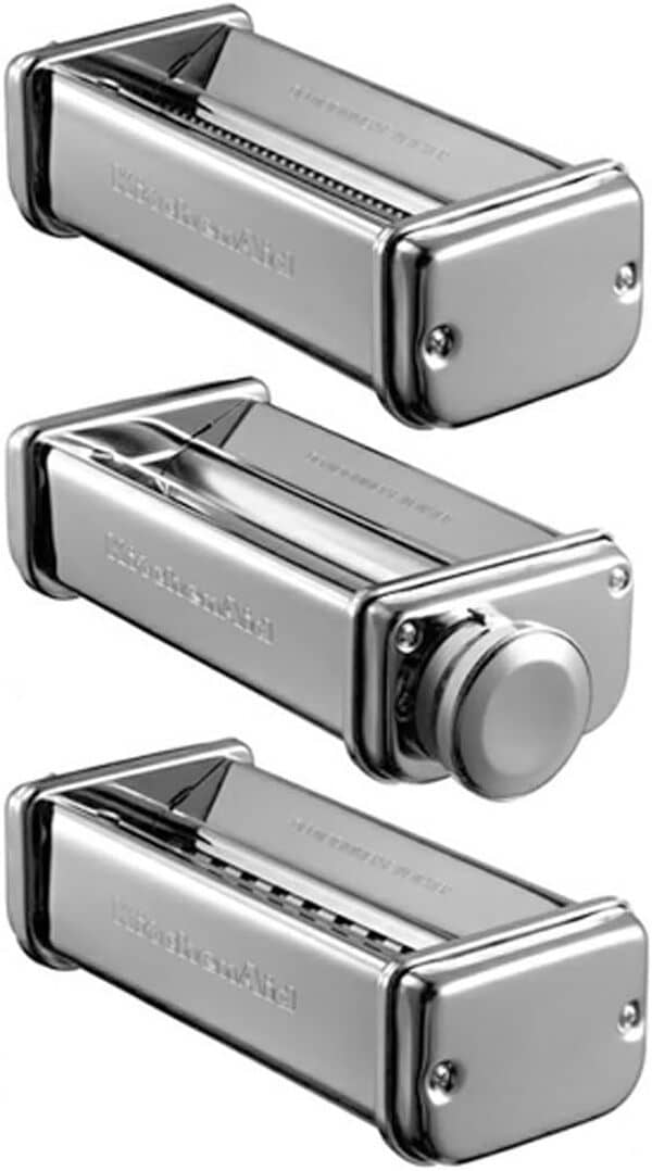 KitchenAid Kit de rouleau à pâtes et coupe-pâtes (avec support)