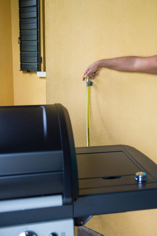 Campingaz 4 Series LS Plus Barbecue à gaz avec 2 grilles, 4 brûleurs en acier inoxydable et 1 côté