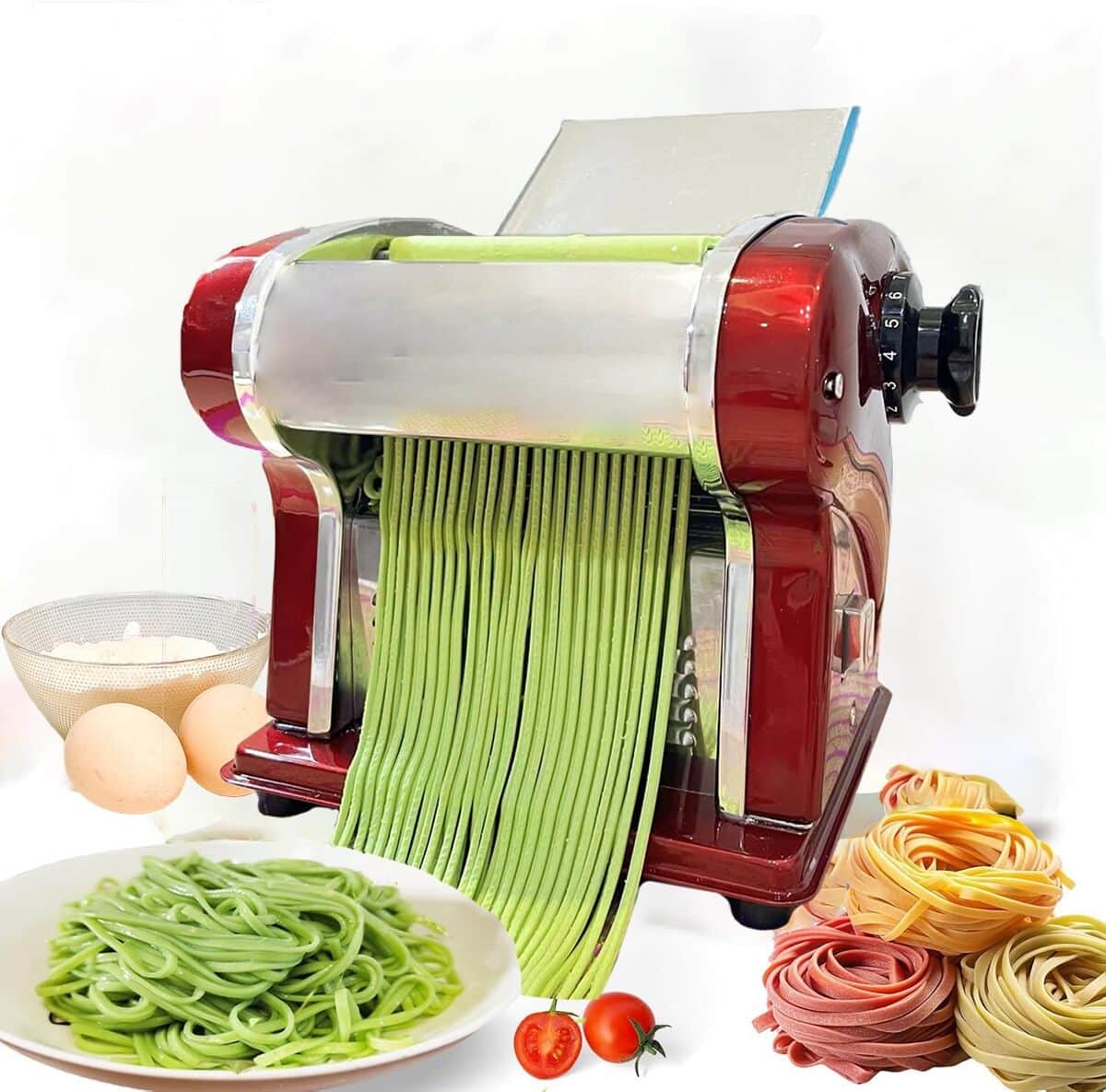 Test de la machine à pâtes électrique presse 2 en 1 double couteau
