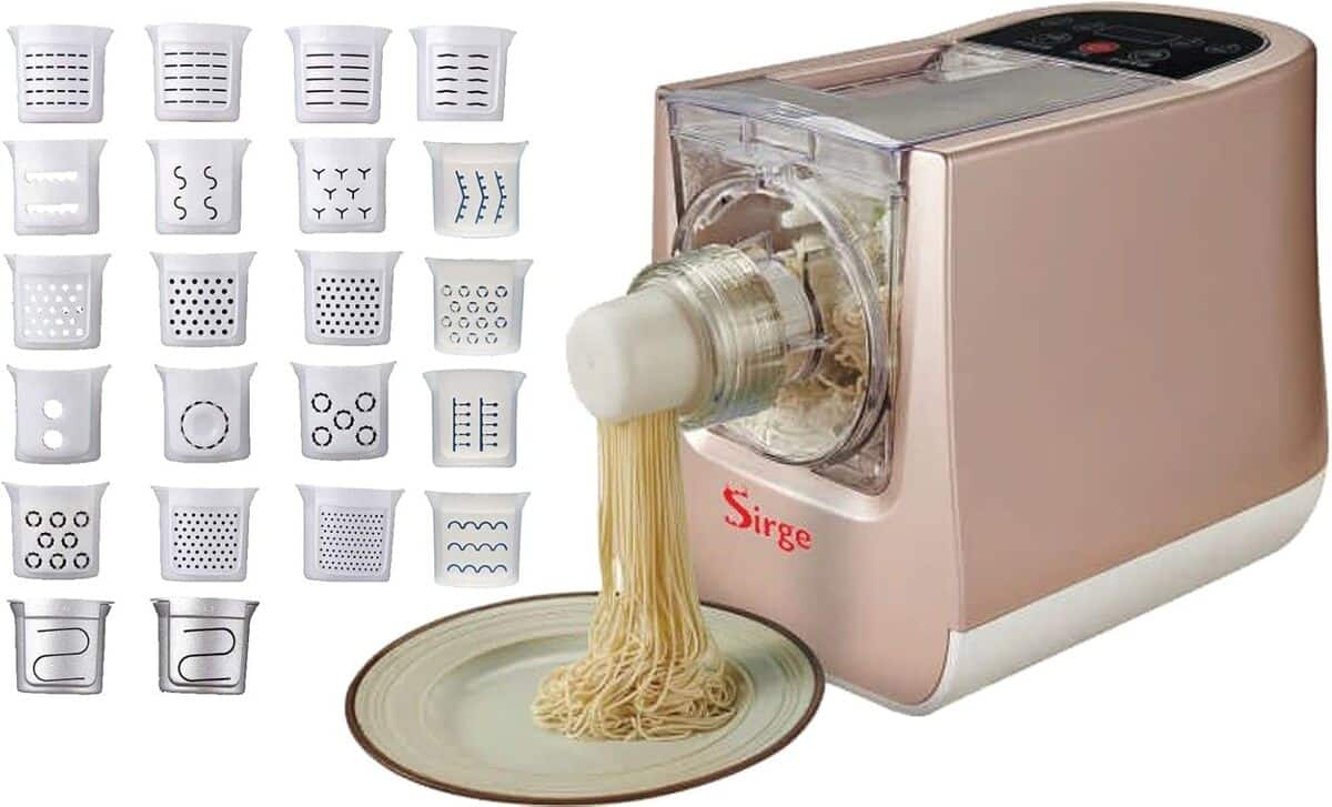 Test de la machine à pâtes Sirge Pastarita : variété sans gluten