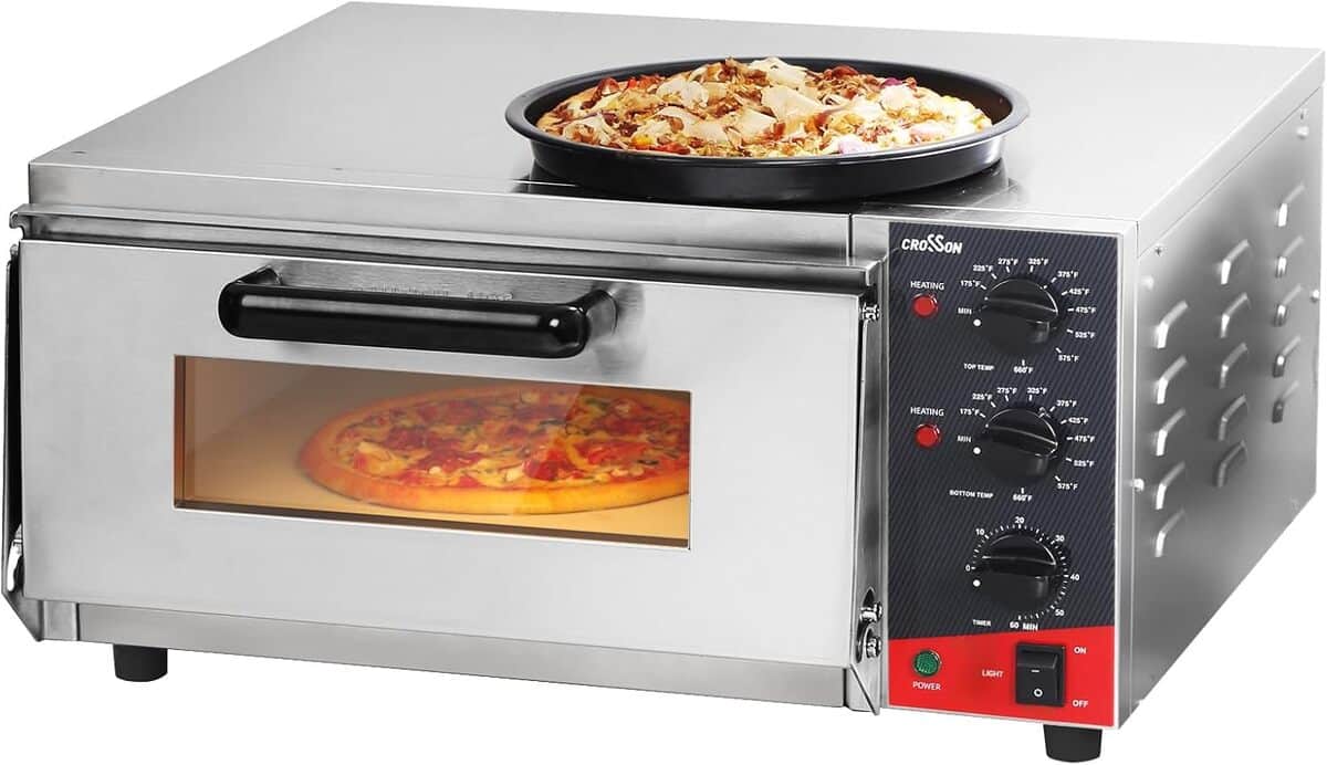 Test du four à pizza électrique CROSSON : performance et polyvalence