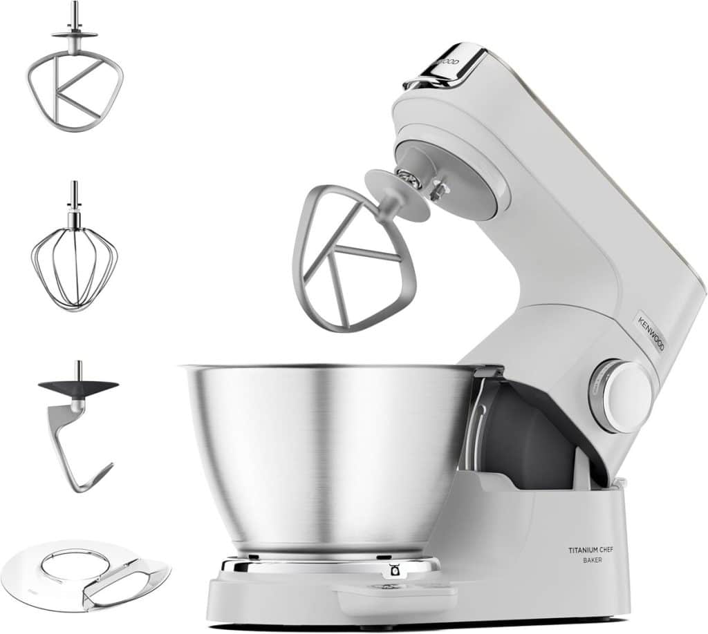 Test du Kenwood Titanium Chef Baker : un robot pâtissier au top