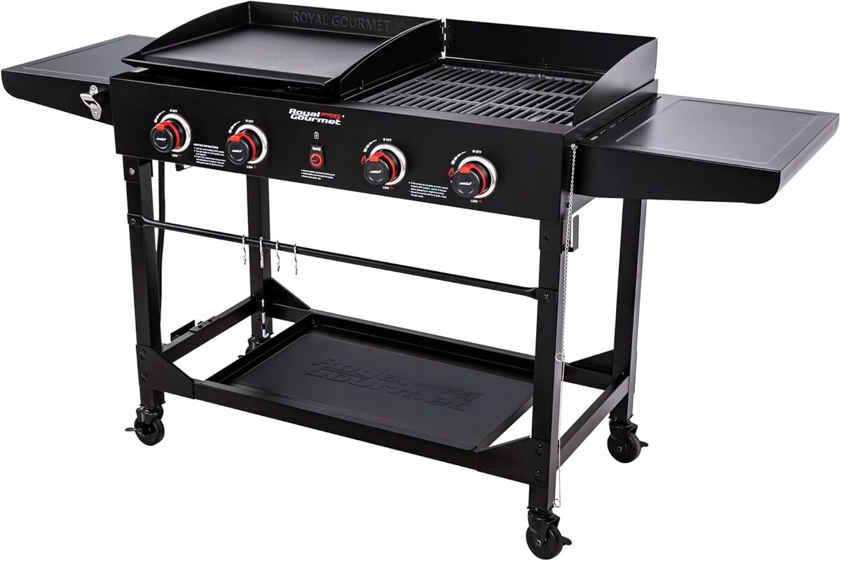 Test du Royal Gourmet GD402 : barbecue à gaz portable et performant