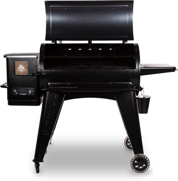Pit Boss Navigator 1150 Barbecue à pellets, noir, en acier, 162 x 94 x 119 cm, avec écran numérique