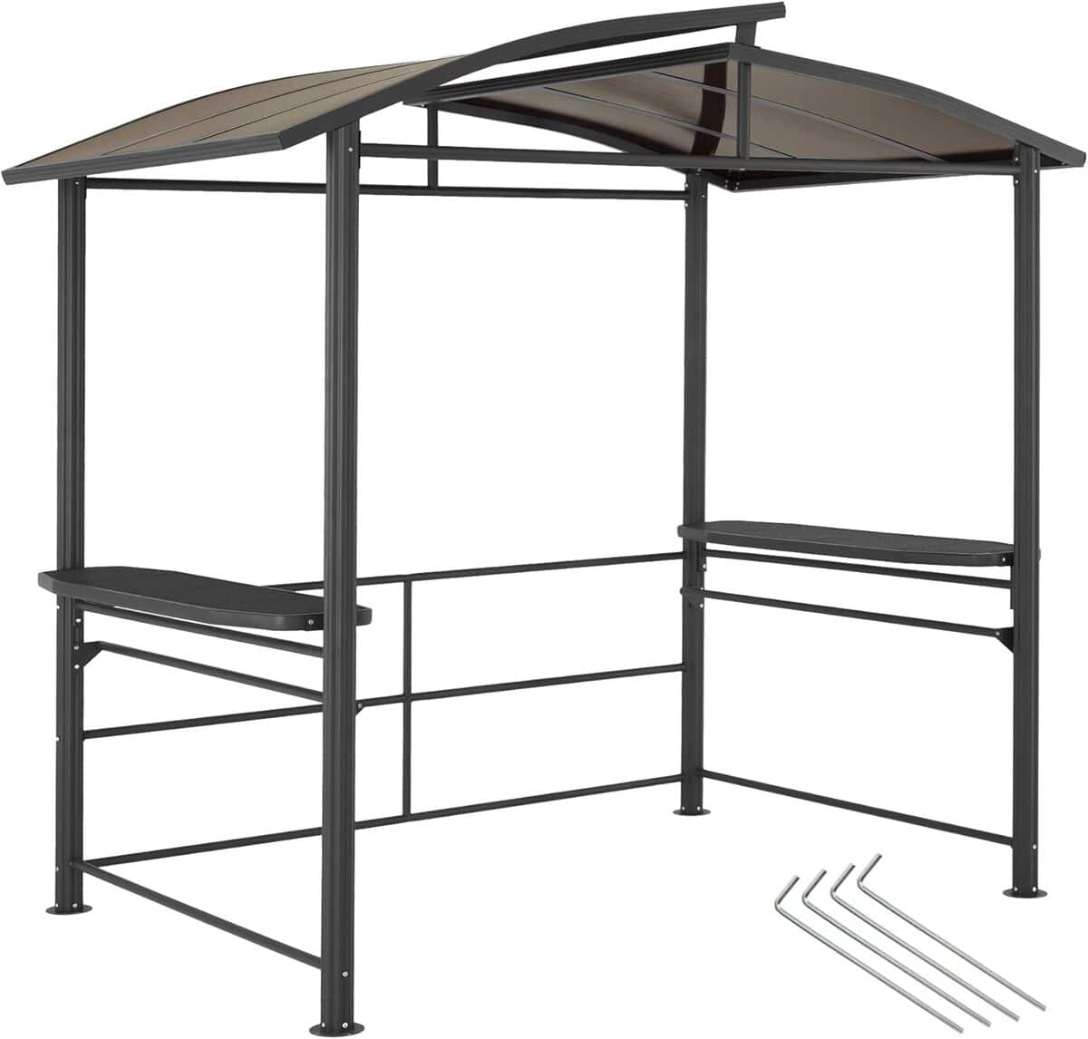 Test de l'abri pour barbecue tectake : tonnelle robuste et facile à monter