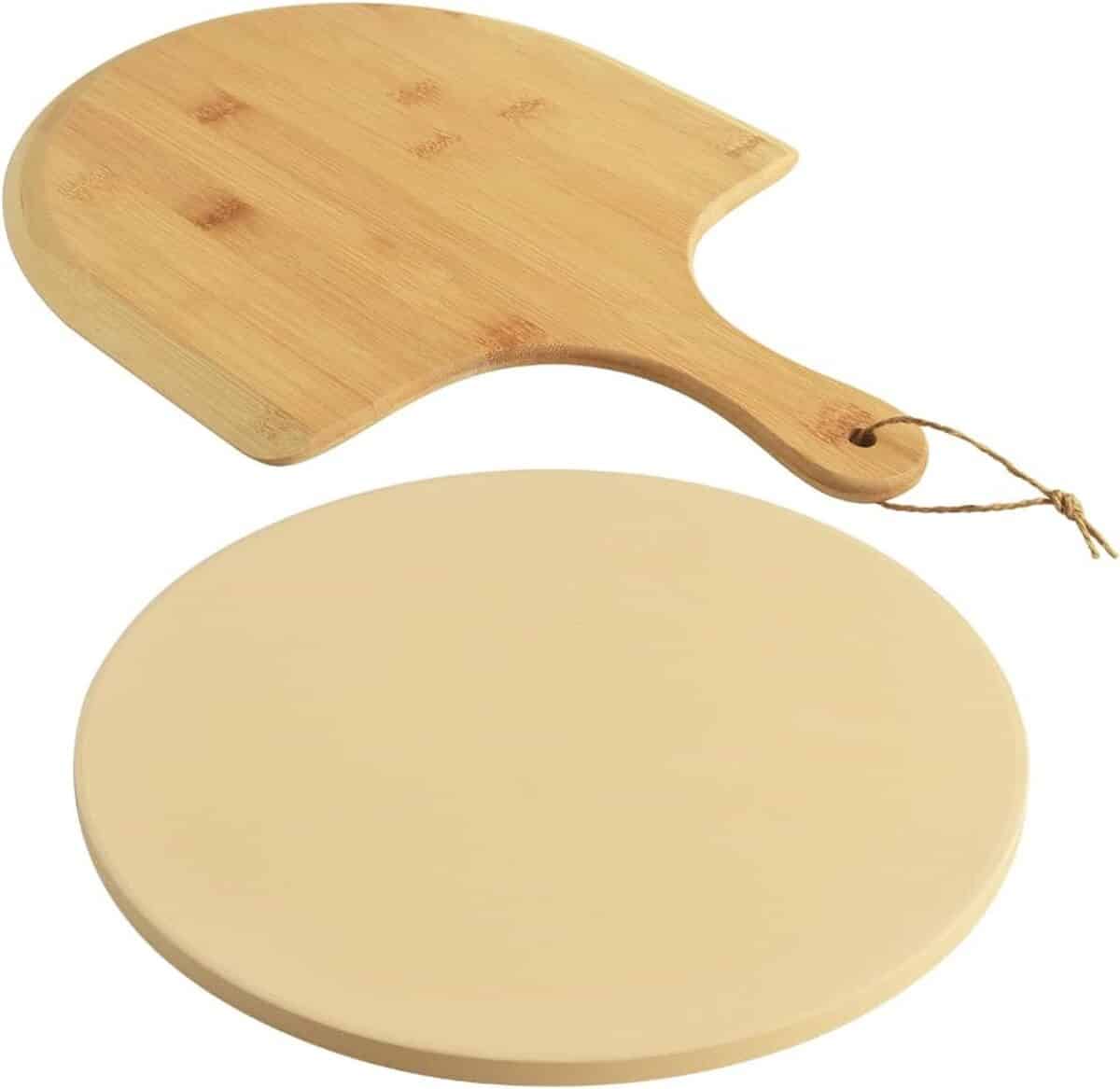 Test de l'ensemble pierre à pizza homEdge 33 cm
