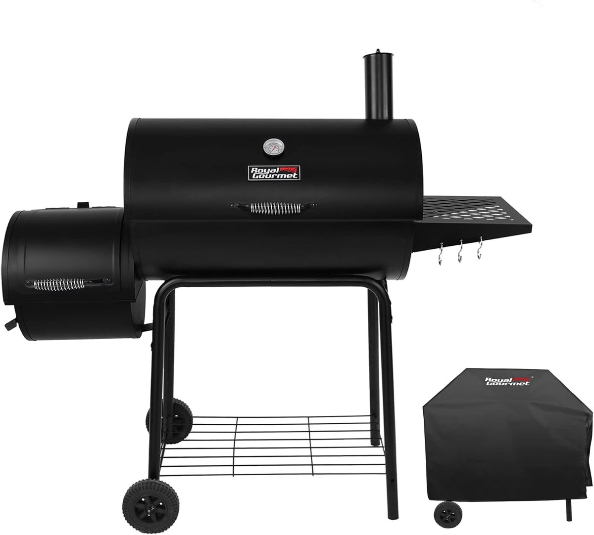 Test du barbecue Royal Gourmet CC1830RC : un fumoir élégant pour vos grillades