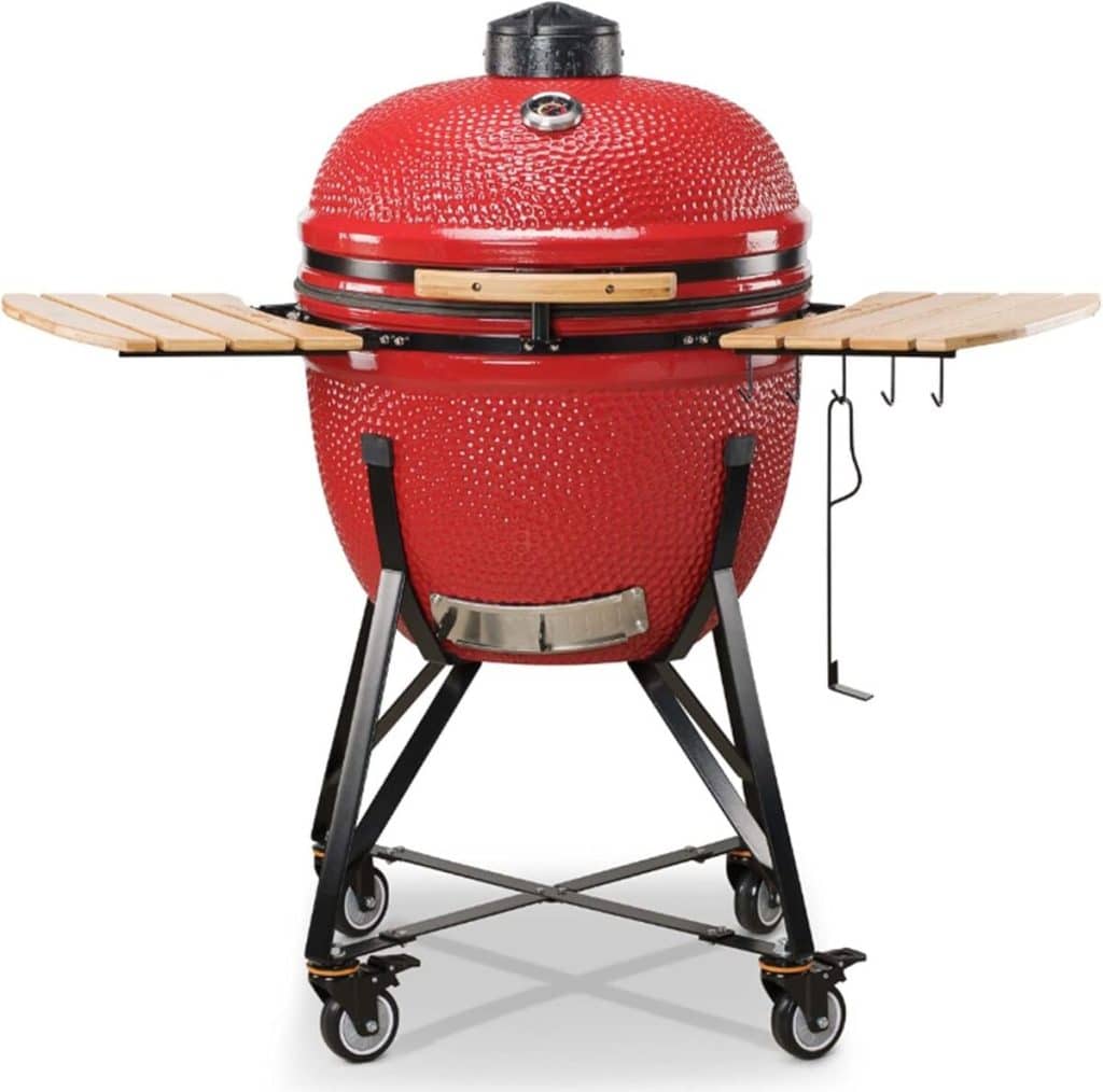 Test Kamado Bono Grande : barbecue céramique et fumoir portable