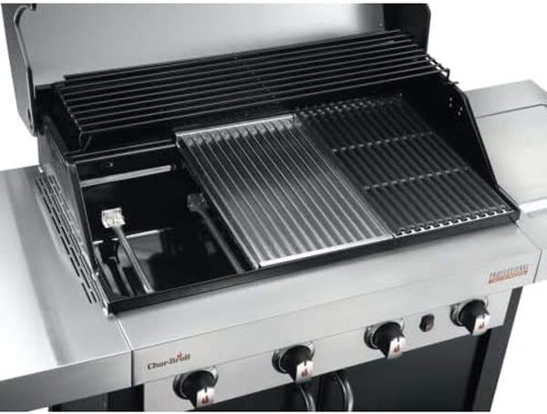 Char-Broil 140 737 Barbecue Grill – Noir/Acier Inoxydable