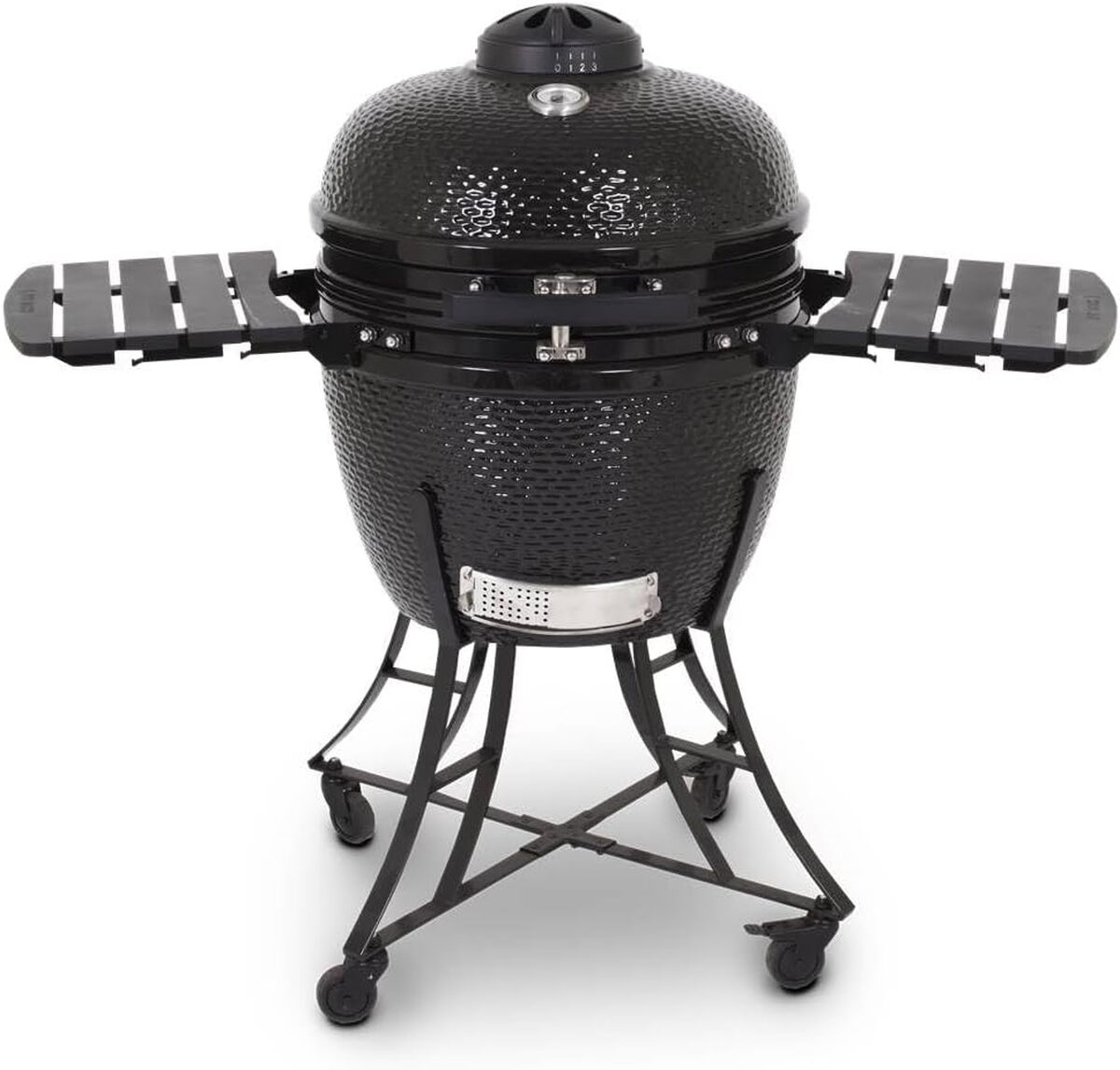 Test du barbecue kamado noir Pit Boss : performance et élégance à l'épreuve