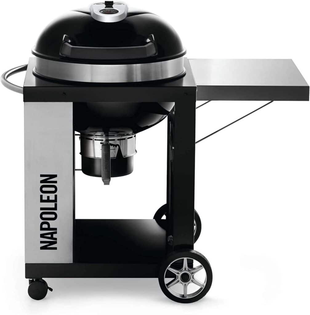 Test du barbecue Napoleon Holzkohlegrill PRO22K-CART-2, 57 cm noir