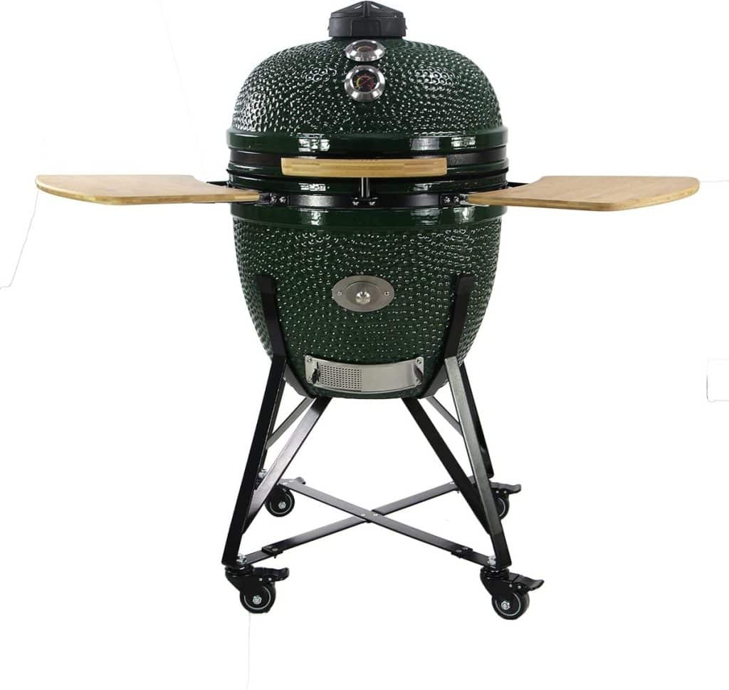 Test du gril YNNI KAMADO TQ0C25BL : un barbecue polyvalent