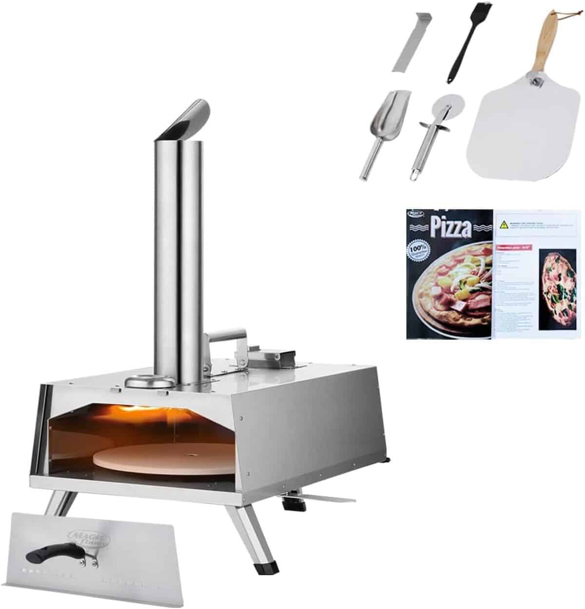 Test du four à pizza d'extérieur MAGIC FLAME : efficacité et portabilité au rendez-vous