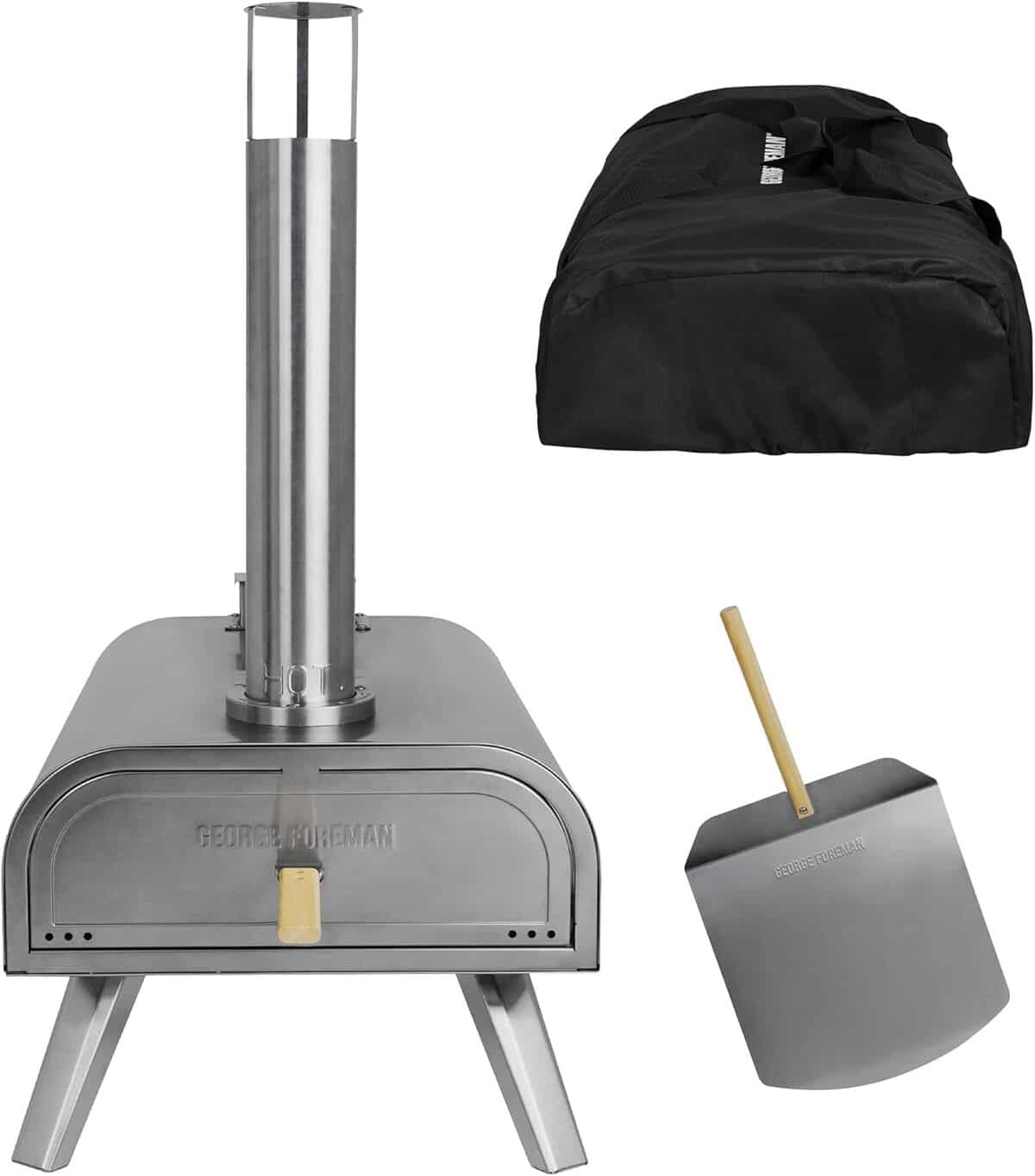 Test du four à pizza portable George Foreman GFWPPO2SSPC