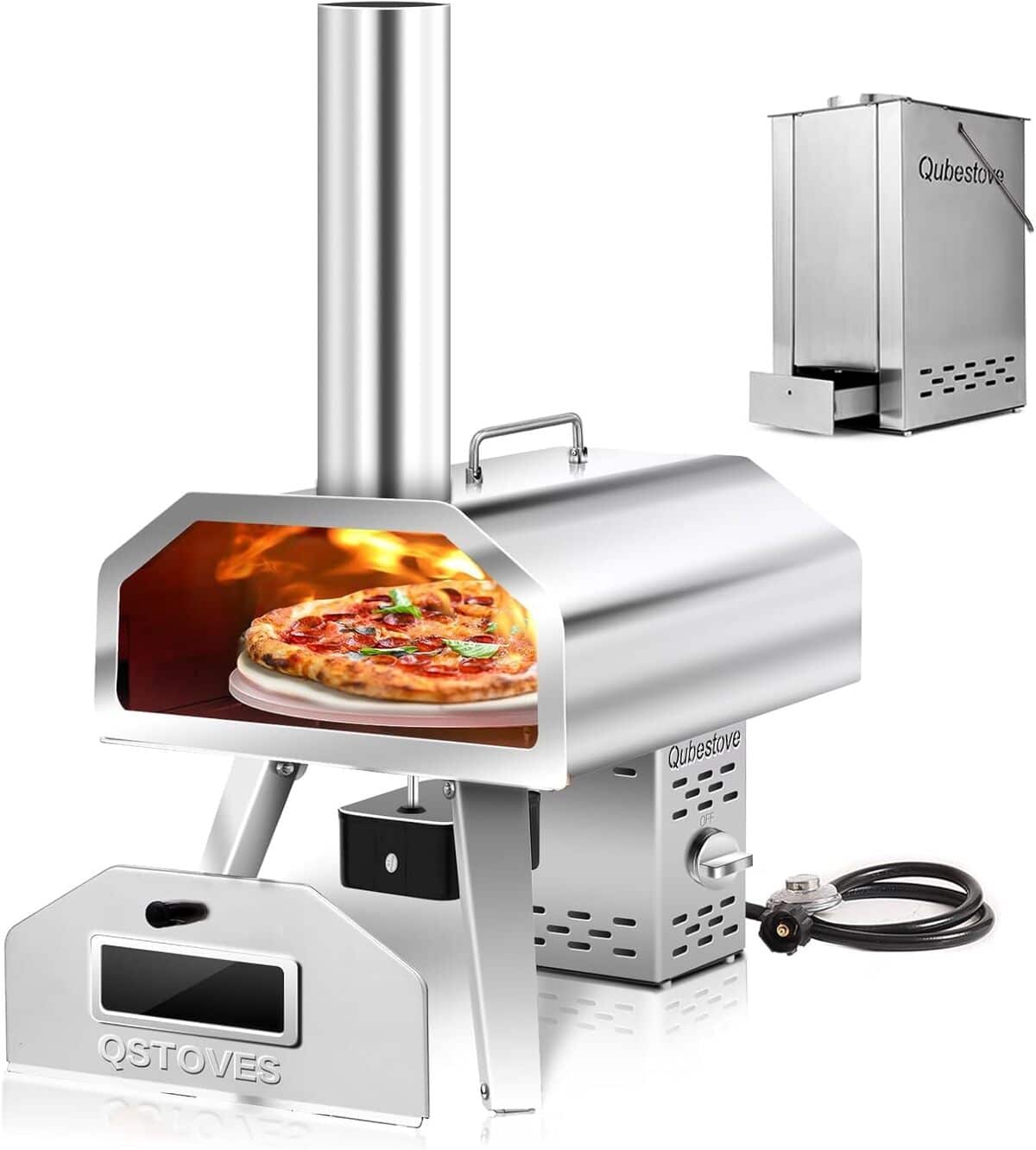 Test : four à pizza Q-Stoves 2 en 1 40, 6 cm portable et performant
