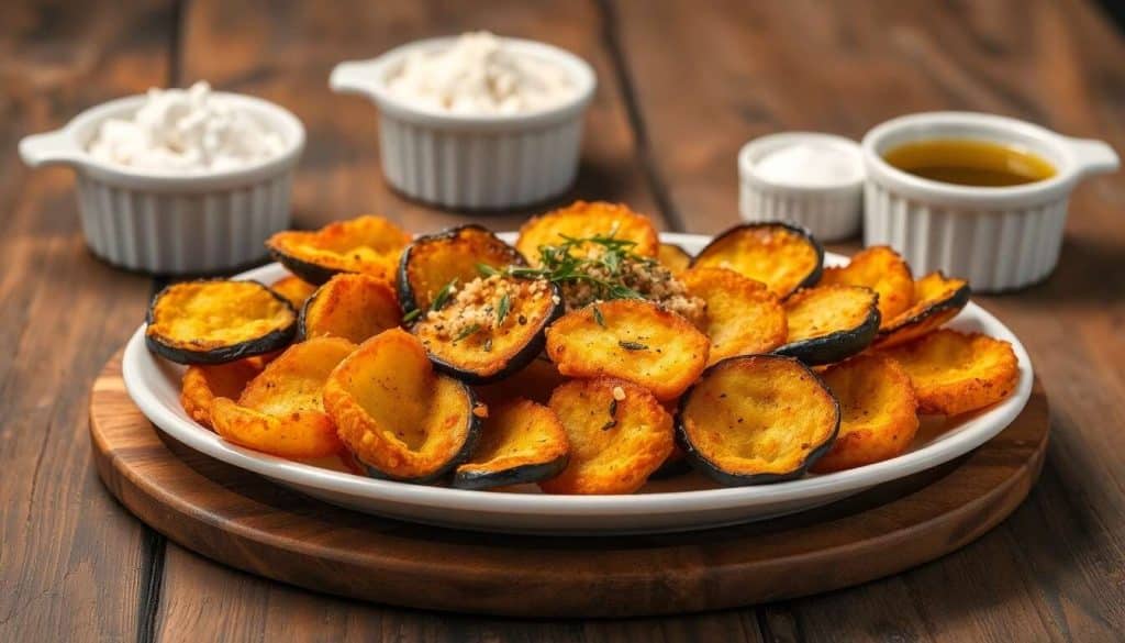 Recette de courgettes et aubergines frites à l'italienne