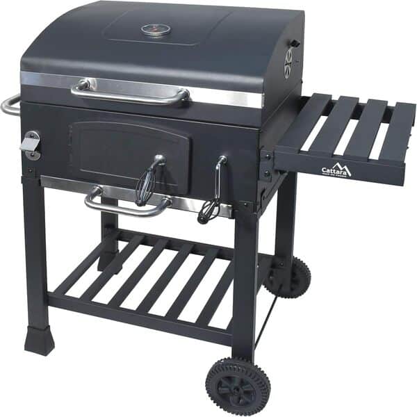 Cattara 13040 - Barbecue au charbon de bois Royal - Grille en fonte