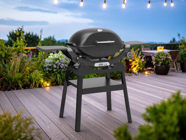 Weber Barbecue gaz Q 2200 Black, sur Pied, Puissance 4110 w