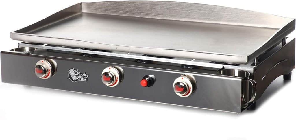 Test de la plancha Tonio Lagoa : puissance et élégance pour 30 convives