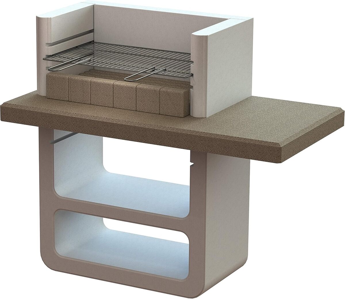 Test du barbecue à bois et charbon Sarom BBQ Agadir